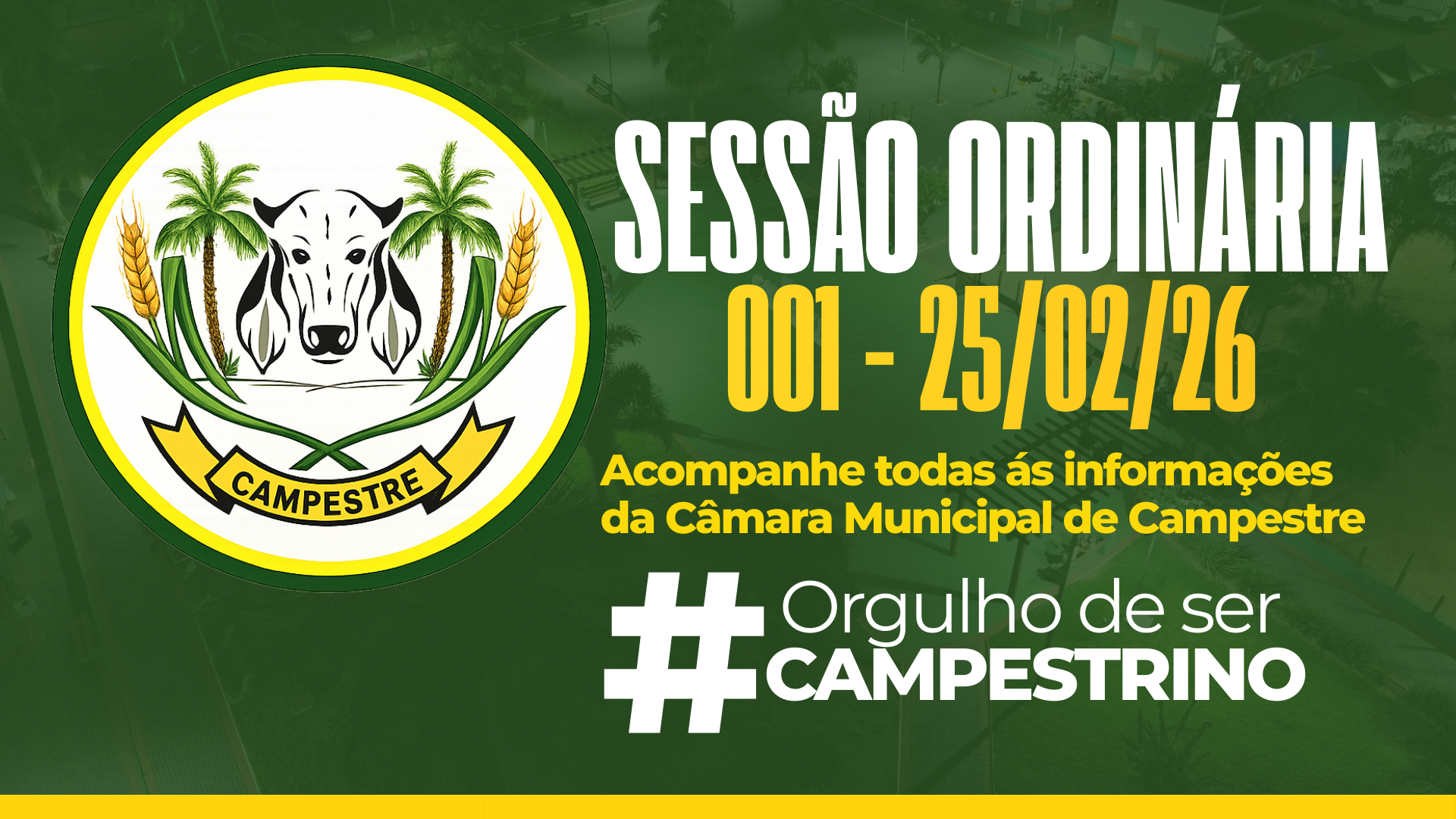 Primeira Sessão Ordinária de Fevereiro marca início dos trabalhos legislativos do mês