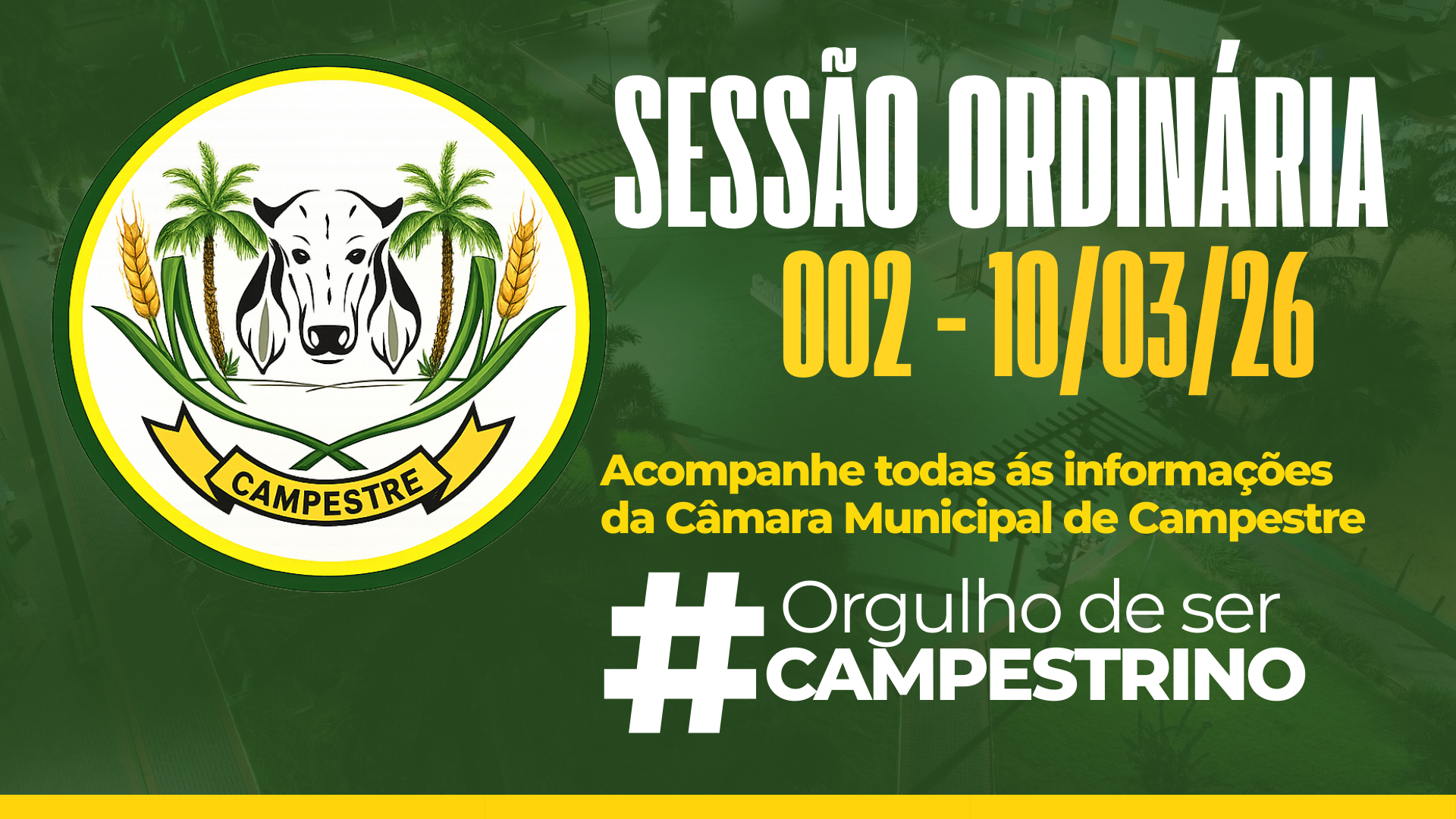 Câmara realiza segunda sessão ordinária do mês de março